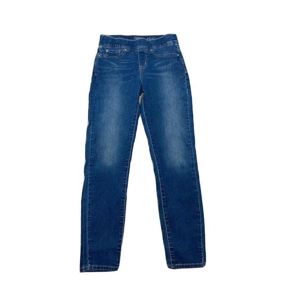 Signature Levis Gold Jeans Women 6 M Approx 27x29 Totally Shaping Pull On Skinny